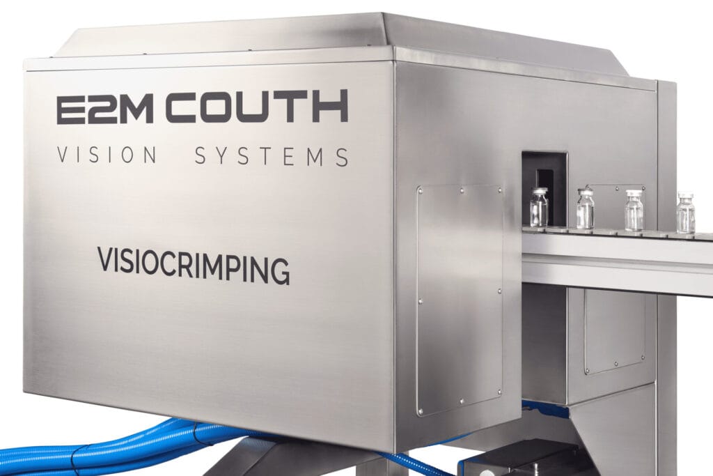 Visiocrimping: 360º crimping control inspector for vials | E2M COUTH