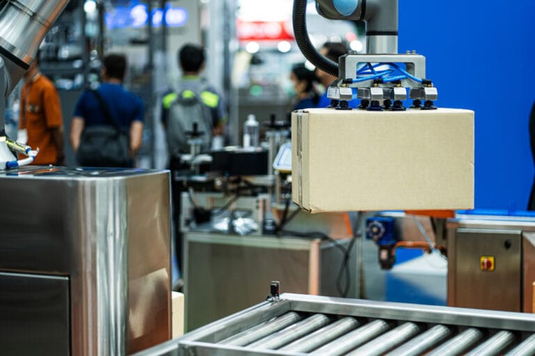 maquinaria industrial para final de linea